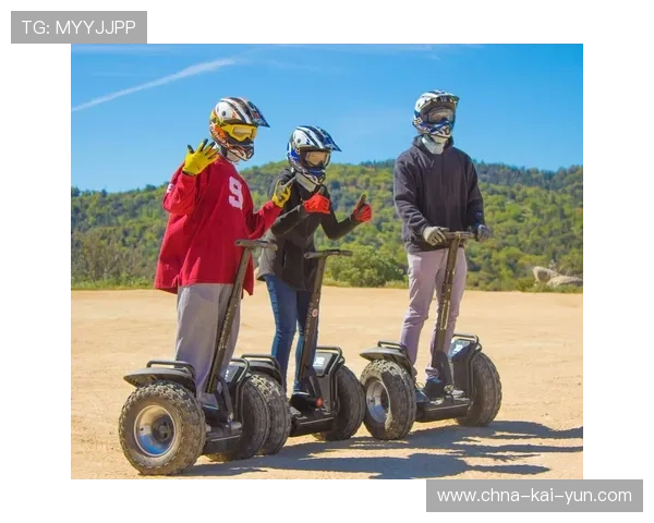 空中平衡车表演：平衡中的飞跃，飞起来的平衡车